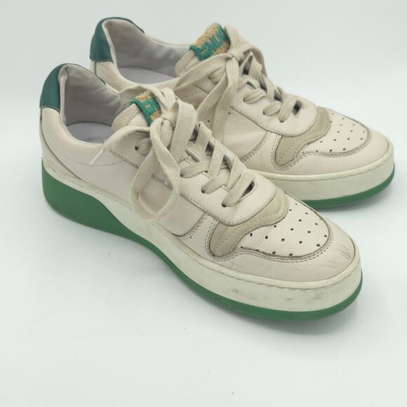 Autry Medalist Men\'s Size 8 Low Top Leather White Green Sneakers main image 9